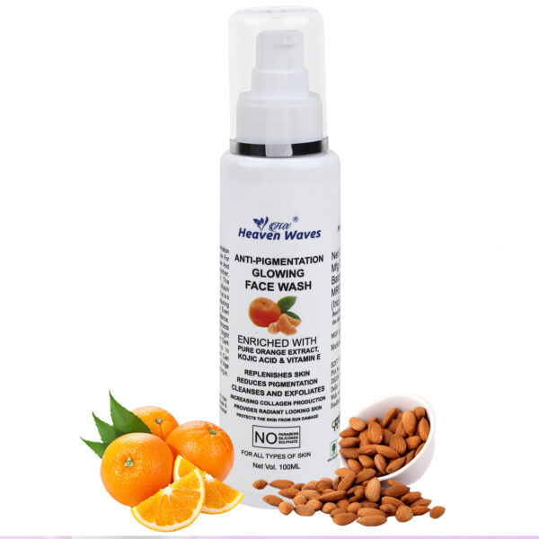 Anti pigmentation face wash